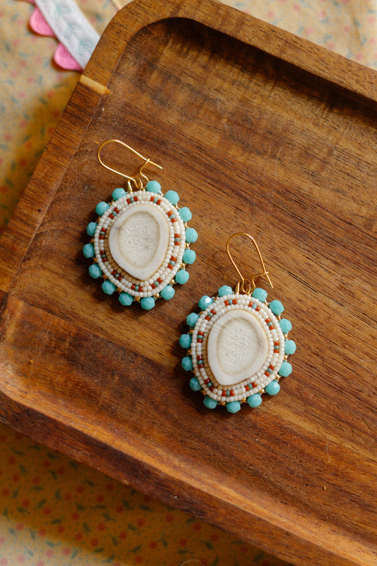 Deer Antler Earrings